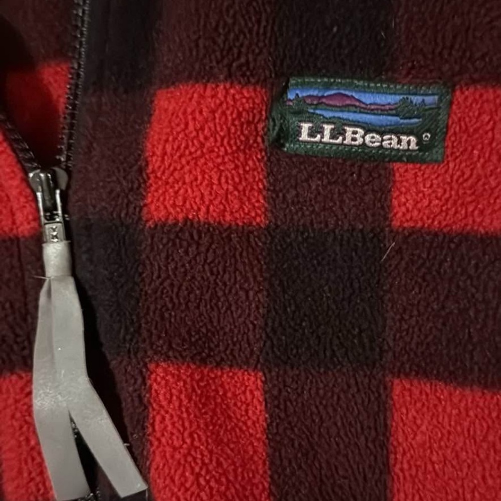 Vintage LL bean fleece vest - Picture 2 of 2